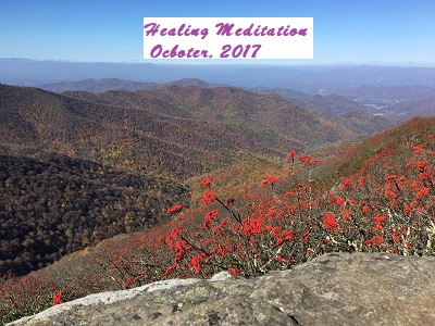 October 21, 2017 Healing Meditation Class